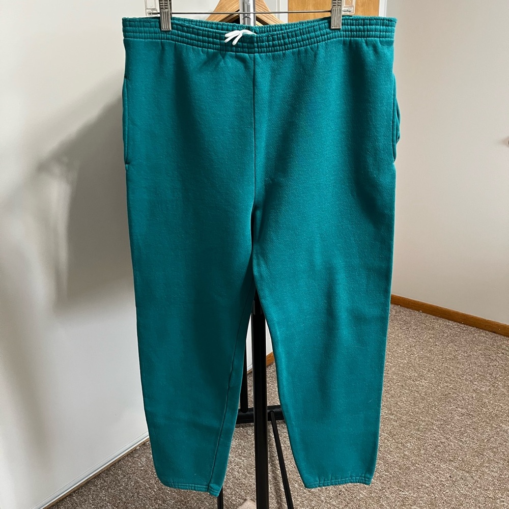 Tultex Teal Men's Sweatpants